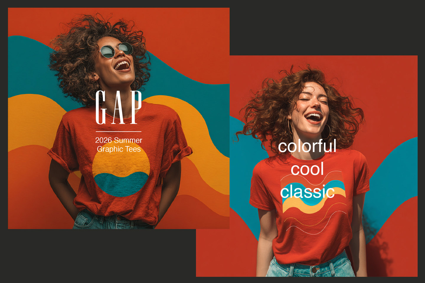 Gap summer graphic tees
