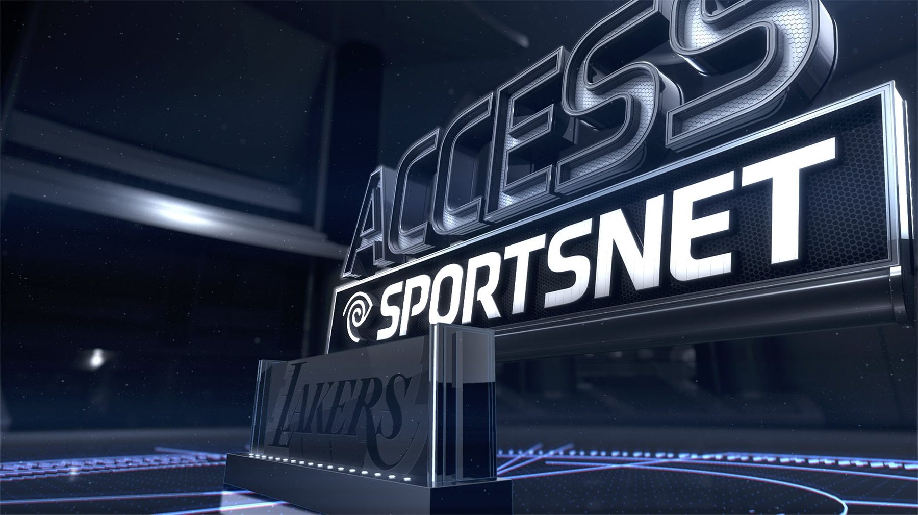 Access SportsNet 3D logo animation frame